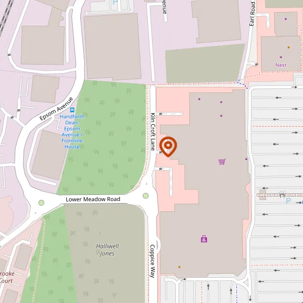 Map showing approximate location: Land To West Of Kiln Croft Lane, Handforth, Wilmslow, Cheshire