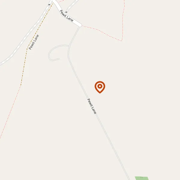 Map showing approximate location: Pewit Cottages, Pewit Lane, Hunsterson