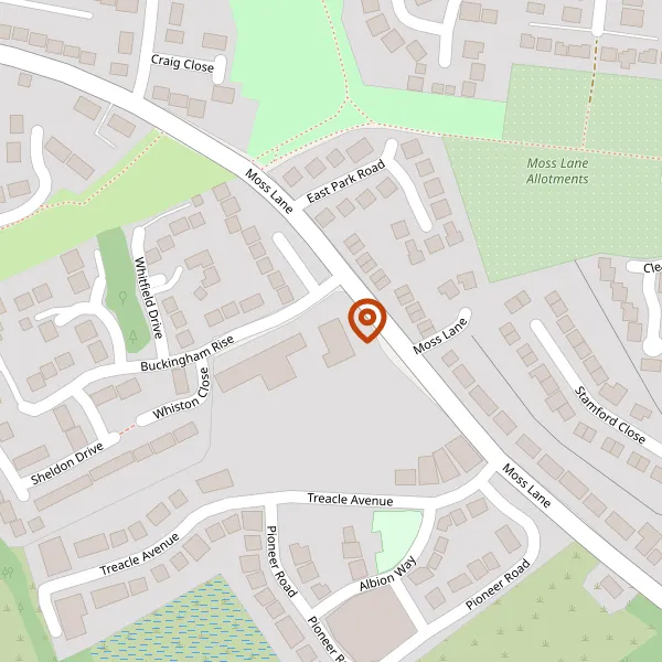 Map showing approximate location: Moss Lane Garage Services, 150, Moss Lane, Macclesfield, Cheshire, SK11 7XF