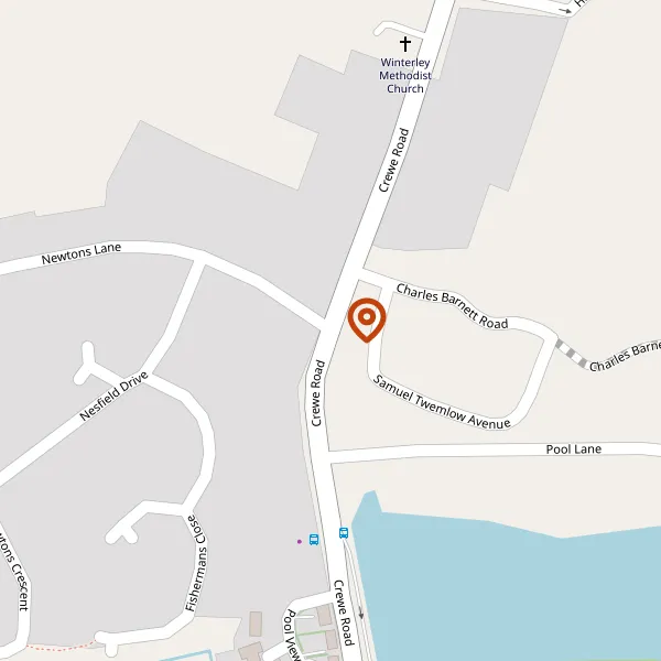 Map showing approximate location: 1 , Ashley Close, Winterley, CW11 4TW