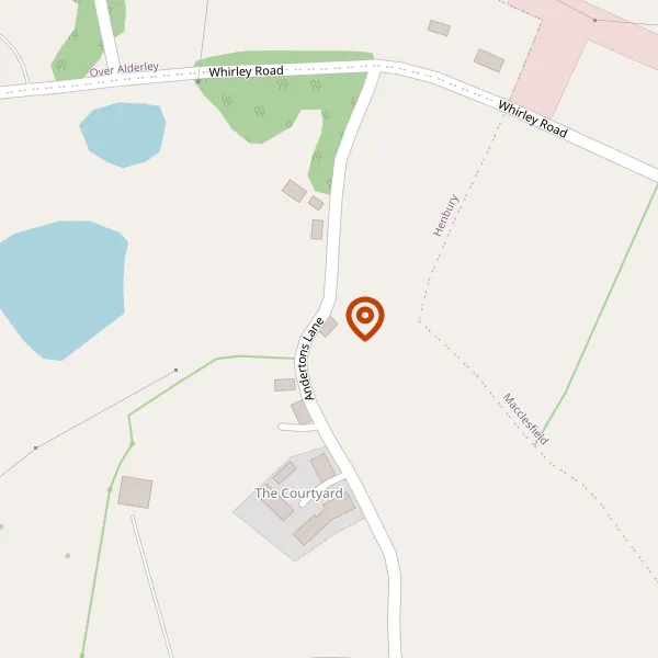 Map showing approximate location: Pump House, Chelford Road, Macclesfield, SK10 3LQ