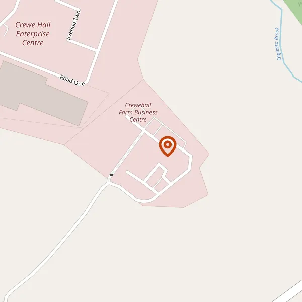 Map showing approximate location: THE DOVECOTE, CREWE HALL FARM, OLD PARK ROAD, CREWE, CW1 5UE