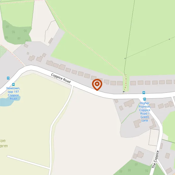 Map showing approximate location: 1, SMITHFIELD COTTAGES, COPPICE ROAD, POYNTON, CHESHIRE, SK12 1SP