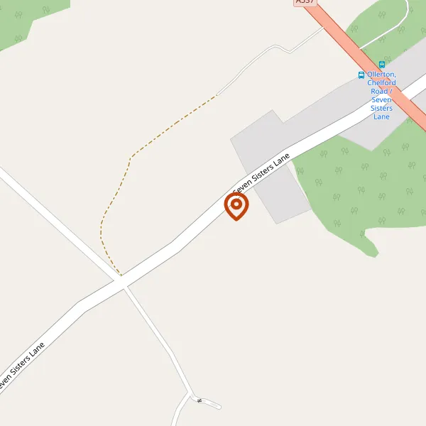 Map showing approximate location: Agricultural Building At, Manor Farm, Seven Sisters Lane, Ollerton