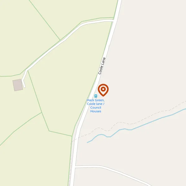 Map showing approximate location: Lower Farm, Coole Lane, Austerson, Cheshire, CW5 8AT