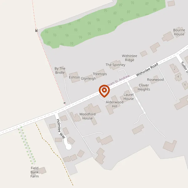 Map showing approximate location: HERON HOUSE, WITHINLEE ROAD, PRESTBURY, CHESHIRE, SK10 4AT