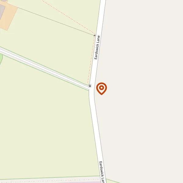 Map showing approximate location: Congregational Chapel, Eardswick Lane, Minshull Vernon, Cheshire East, CW1 4RH