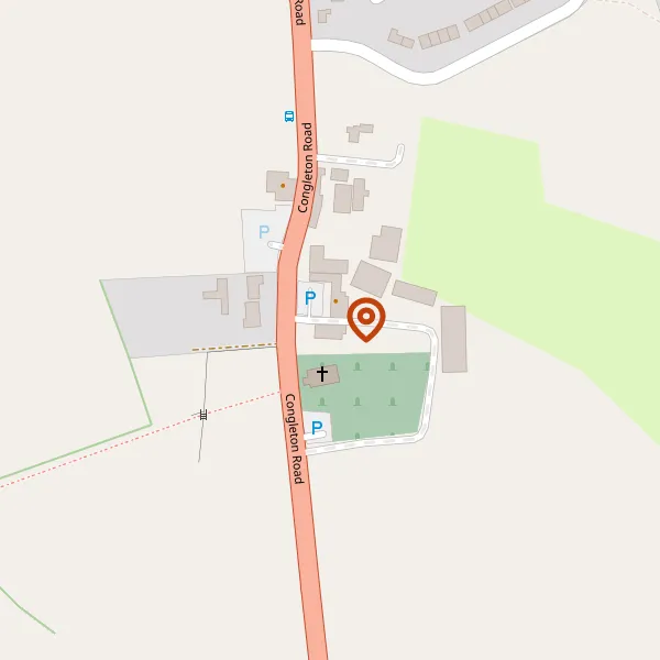 Map showing approximate location: Cherry Barrow Farm, Congleton Road, Marton, SK11 9HF