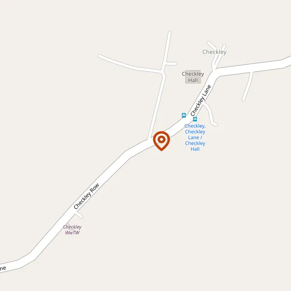 Map showing approximate location: Checkley Lodge, Checkley Lane, Checkley, CW5 7QA