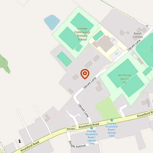 Map showing approximate location: Brook House, Brook Lane, Alderley Edge, Cheshire, SK9 7RU