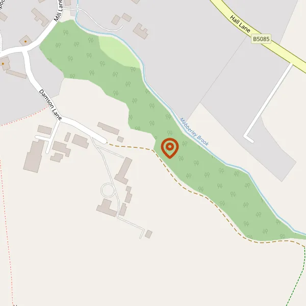 Map showing approximate location: Grimsditch Farm, Damson Lane, Mobberley, WA16 7HY