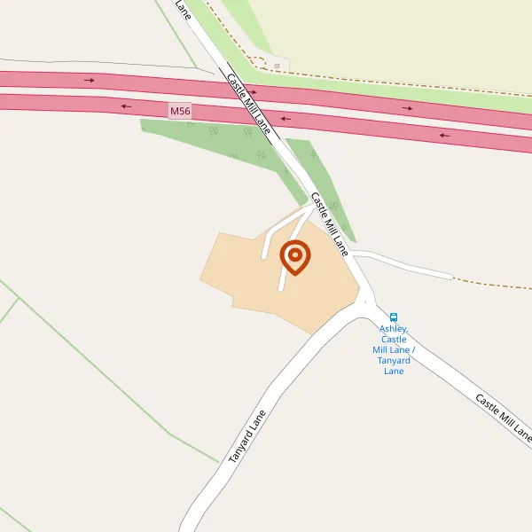 Map showing approximate location: Land Adjacent To Airfield Road - Plot 11A Cheshire Green, Wardle