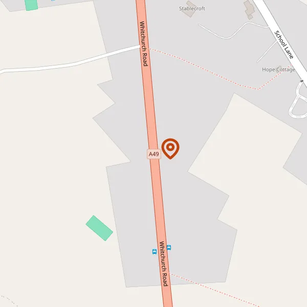 Map showing approximate location: Heath Farm, Whitchurch Road, Bunbury, CW6 9SX