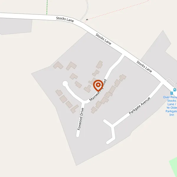 Map showing approximate location: 8, Mainwaring Road, Over Peover, Cheshire, Wa16 8Tr