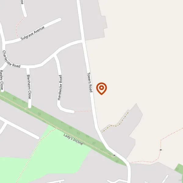 Map showing approximate location: 84, TOWERS ROAD, POYNTON, SK12 1DF