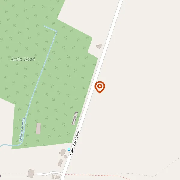 Map showing approximate location: Long Lane Farm, Davenport Lane, Brereton, CW11 2SR