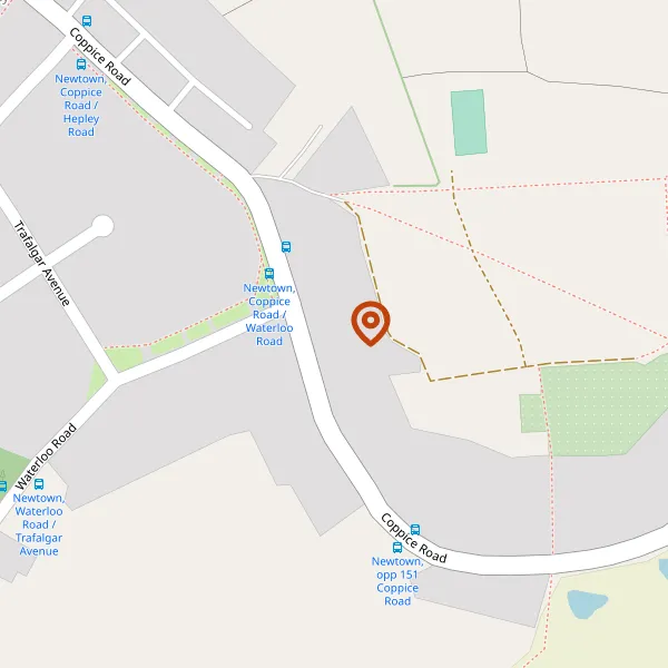 Map showing approximate location: 113, COPPICE ROAD, POYNTON, STOCKPORT, CHESHIRE, SK12 1SN