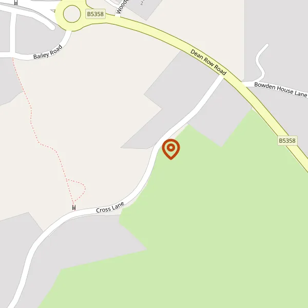 Map showing approximate location: MARLOW, CROSS LANE, WILMSLOW, CHESHIRE, SK9 2DD