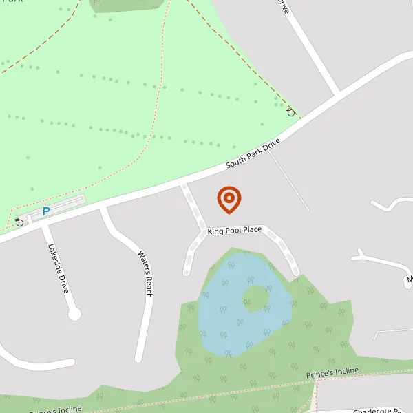 Map showing approximate location: Waterside, 5, KING POOL PLACE, POYNTON, SK12 1FW