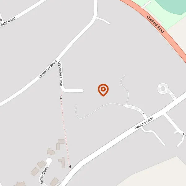 Map showing approximate location: WYCHWOOD, 4, LEYCESTER CLOSE, KNUTSFORD, CHESHIRE, WA16 8QQ