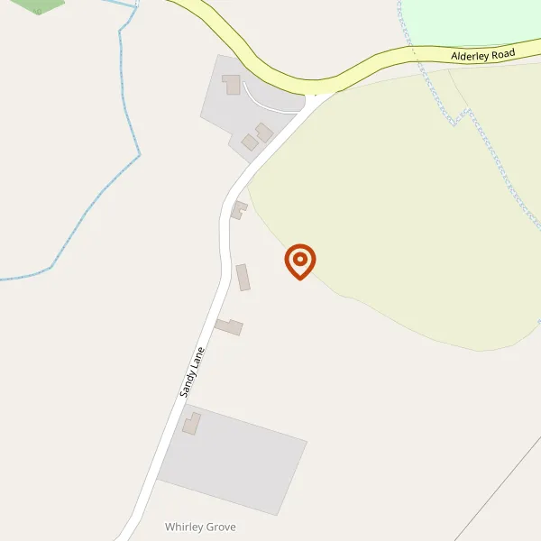 Map showing approximate location: 80 A, Sandy Lane, Macclesfield, SK10 4RJ