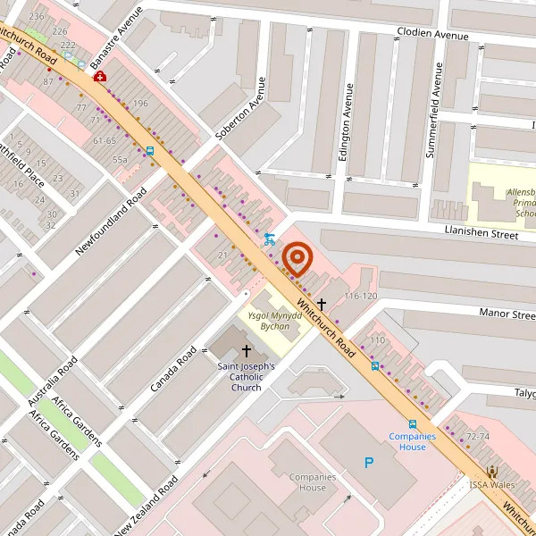 Map showing approximate location: Barn Conversion, Ridley Hill Farm, Whitchurch Road, Ridley