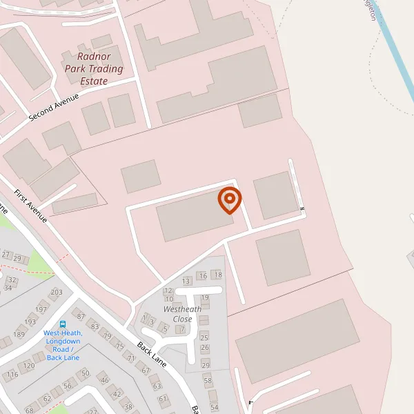 Map showing approximate location: Radnor Park Industrial Estate, BACK LANE, CONGLETON