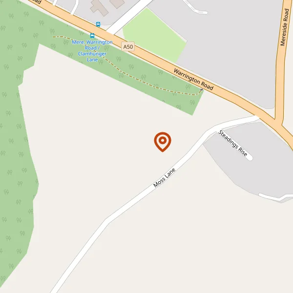 Map showing approximate location: White Cottage, The Circle, Mere, Cheshire, WA16 6QY