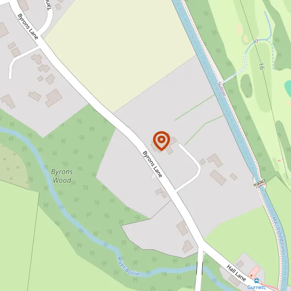 Map showing approximate location: 110, Byrons Lane, Macclesfield, Cheshire, SK11 0HA