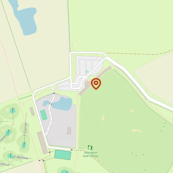 Map showing approximate location: Adlington Golf Centre, London Road, Adlington, SK10 4NG