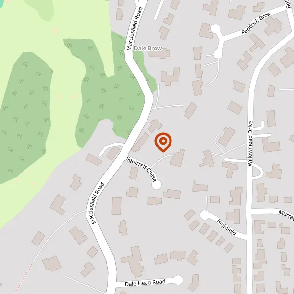 Map showing approximate location: Dale Brow Cottage, 63, Macclesfield Road, Prestbury, SK10 4BH