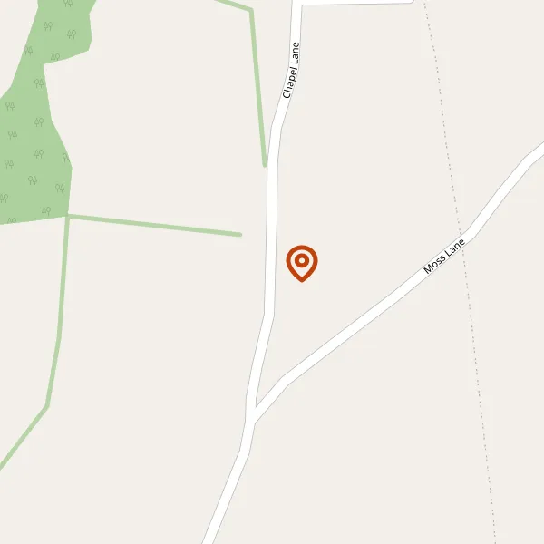 Map showing approximate location: The Croft, Chapel Lane, Lower Withington, Cheshire, SK11 9DE