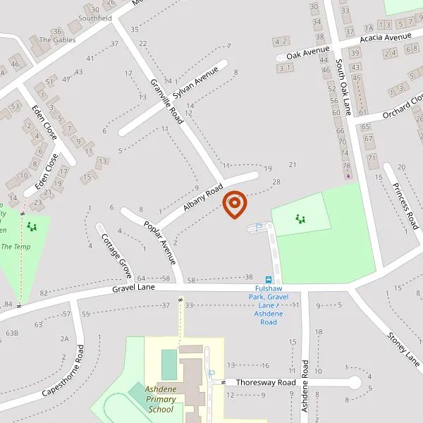 Map showing approximate location: 12, ALBANY ROAD, WILMSLOW, SK9 6LL