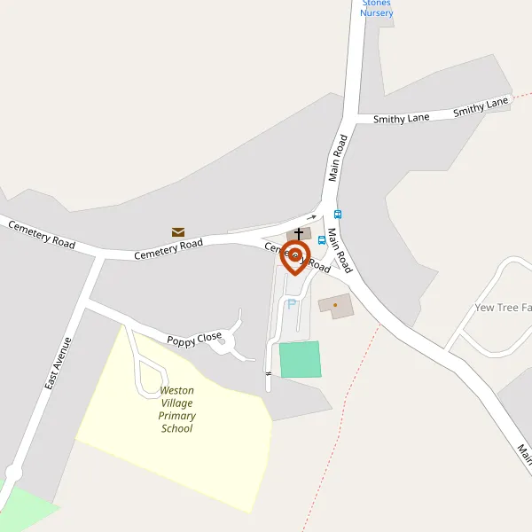 Map showing approximate location: 5, Cemetery Road, Weston, Cheshire, CW2 5LQ