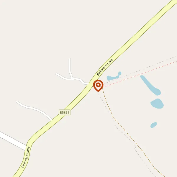 Map showing approximate location: Barns At, Holly Bush Farm, Pickmere Lane, Tabley