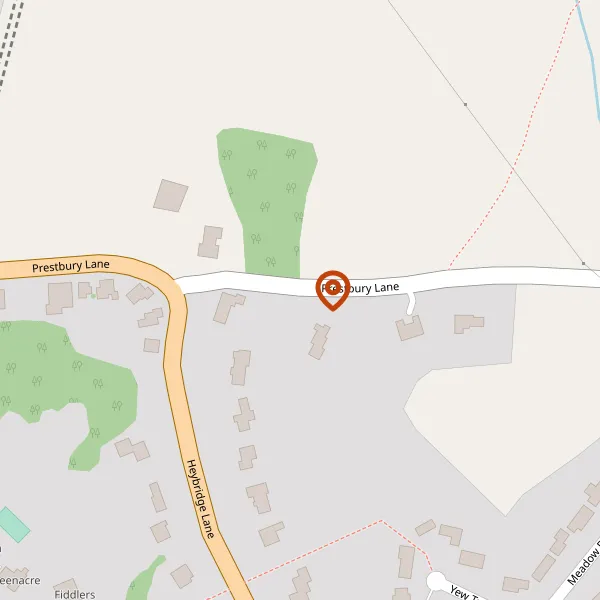 Map showing approximate location: Bradley House, Prestbury Lane, Prestbury, Cheshire, SK10 4HF