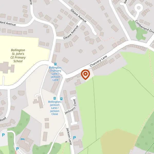 Map showing approximate location: Stakehill House, 64A, CHANCERY LANE, BOLLINGTON, CHESHIRE, SK10 5BJ