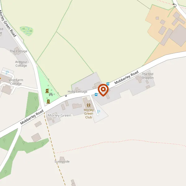 Map showing approximate location: The Church, Mobberley Road, Wilmslow, SK9 5NT