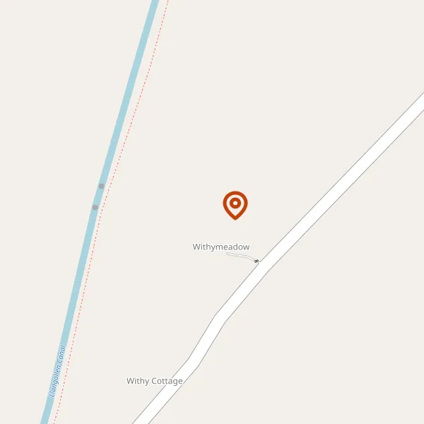 Map showing approximate location: WITHY MEADOW, BADDILEY LANE, BADDILEY, CHESHIRE, CW5 8BP