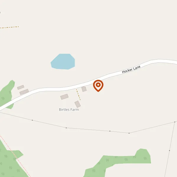 Map showing approximate location: BIRTLES FARM, HOCKER LANE, OVER ALDERLEY, MACCLESFIELD, CHESHIRE, SK10 4SB