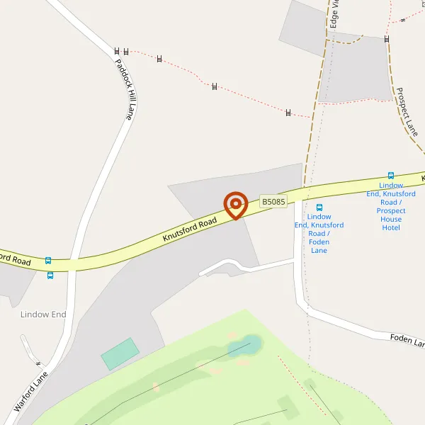 Map showing approximate location: 1, Warford Terrace, Knutsford Road, Knolls Green, Mobberley, WA16 7BB