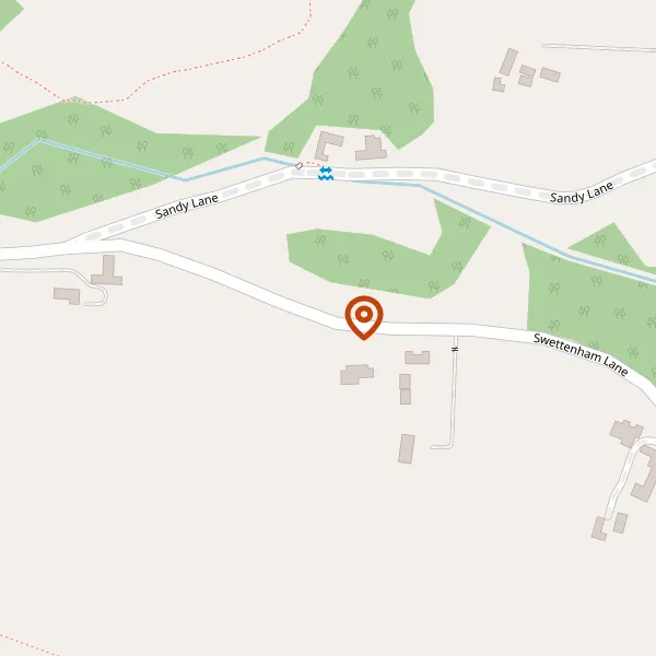 Map showing approximate location: Swettenham Lane, Somerford Booths, Congleton