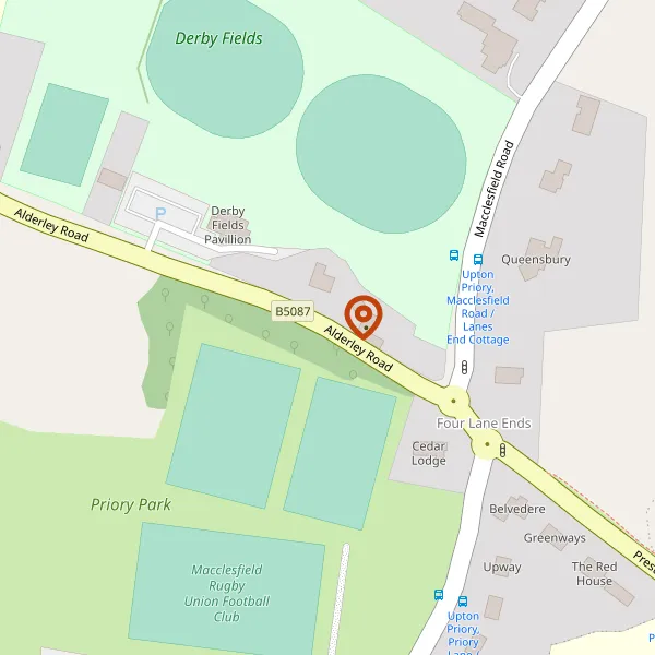 Map showing approximate location: 2, Alderley Road, Prestbury, SK10 4RH