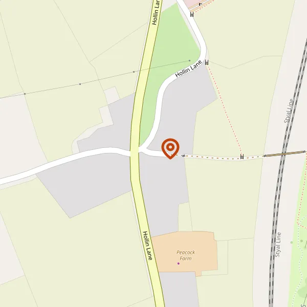 Map showing approximate location: 122, Hollin Lane, Styal, SK9 4LD