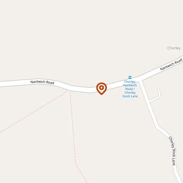 Map showing approximate location: 3, Bank House Barns, Nantwich Road, Chorley, CW5 8JR