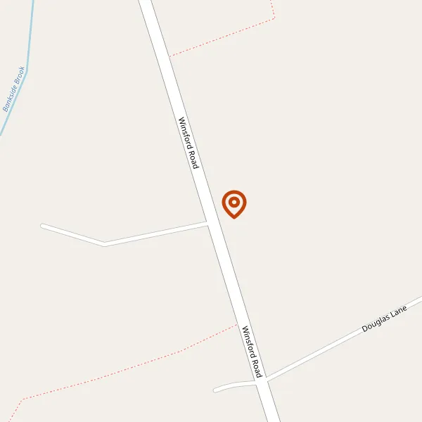 Map showing approximate location: The Cottage, Winsford Road, Wettenhall, CW7 4DL