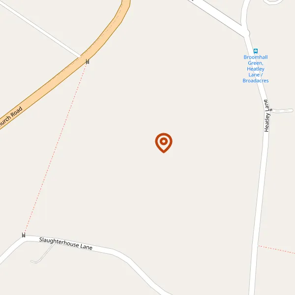 Map showing approximate location: White House, HEATLEY LANE, BROOMHALL, CW5 8BA