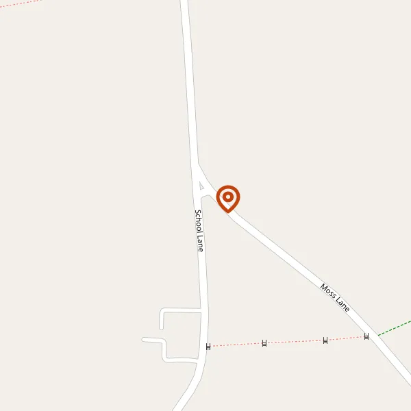 Map showing approximate location: Lower Moss Wood House, School Lane, Ollerton, WA16 8SJ