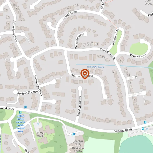 Map showing approximate location: 9, Charnwood Close, Macclesfield, Cheshire, SK10 3NR