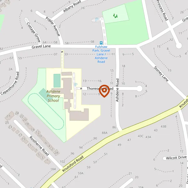 Map showing approximate location: 10, Thoresway Road, Wilmslow, Cheshire, SK9 6LJ